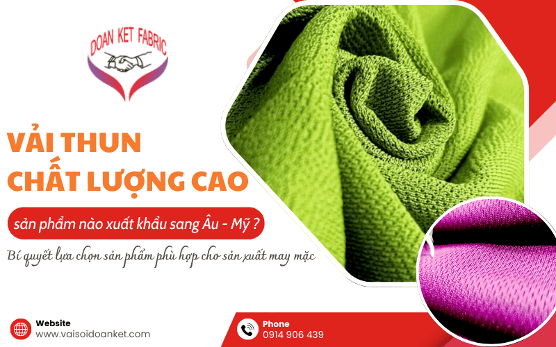 vải thun chất lượng