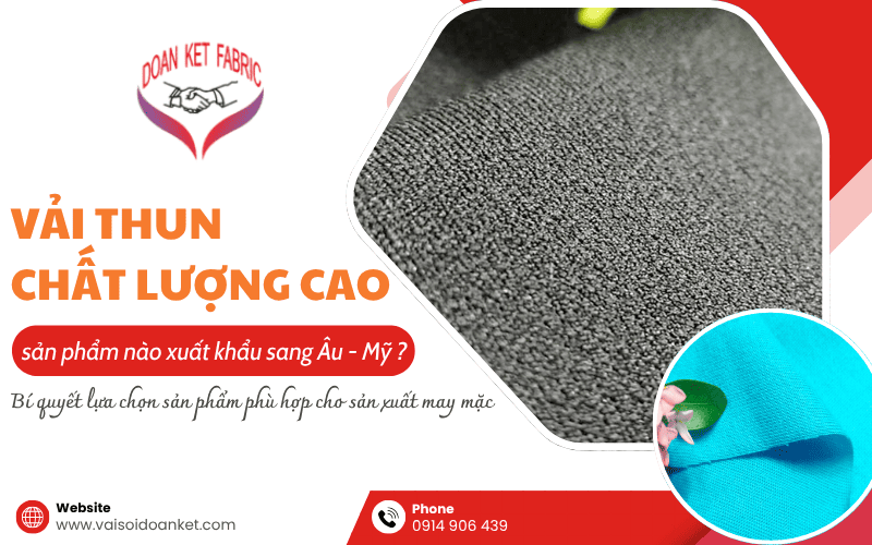 vải thun chất lượng