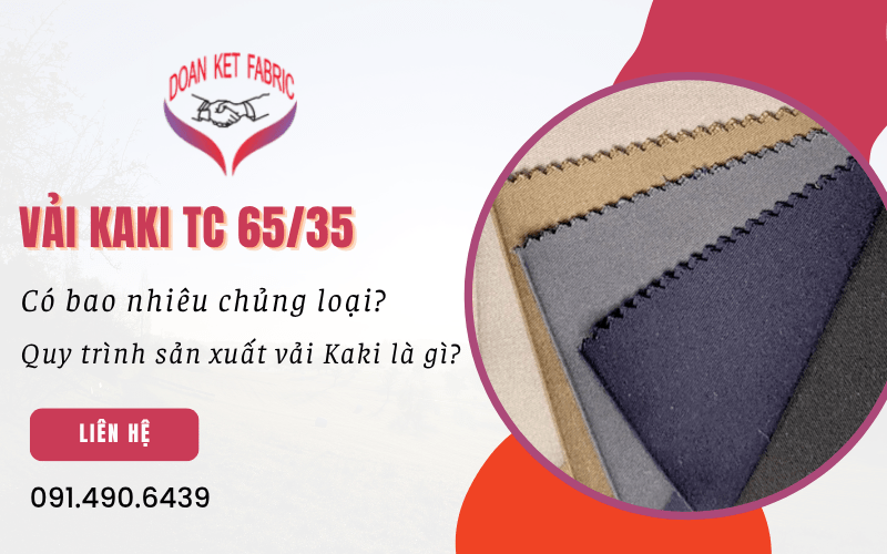 vải Kaki TC 65/35