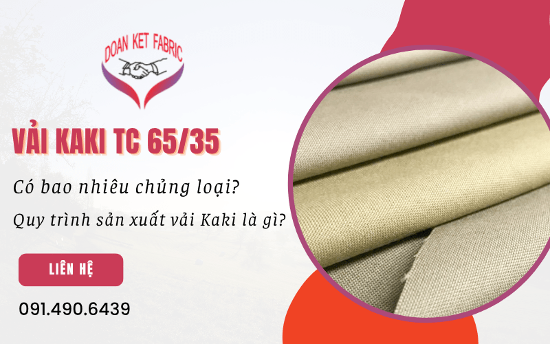 vải Kaki TC 65/35
