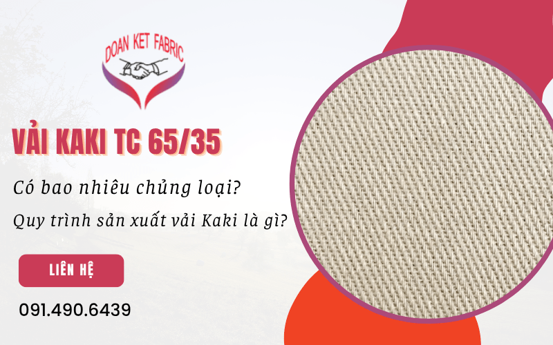 vải Kaki TC 65/35