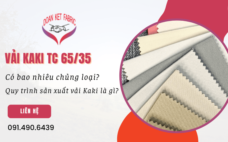 vải Kaki TC 65/35