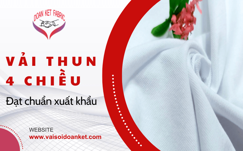 vải thun cotton 4 chiều