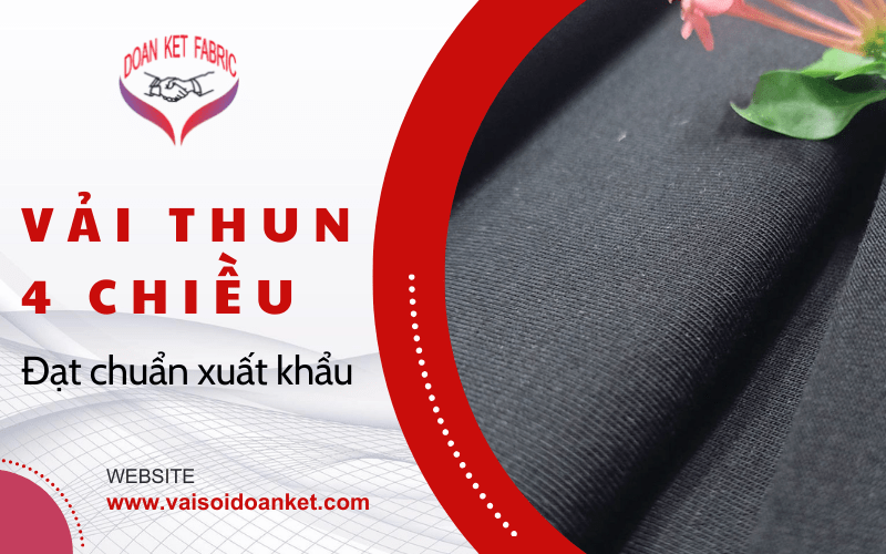 vải thun cotton 4 chiều