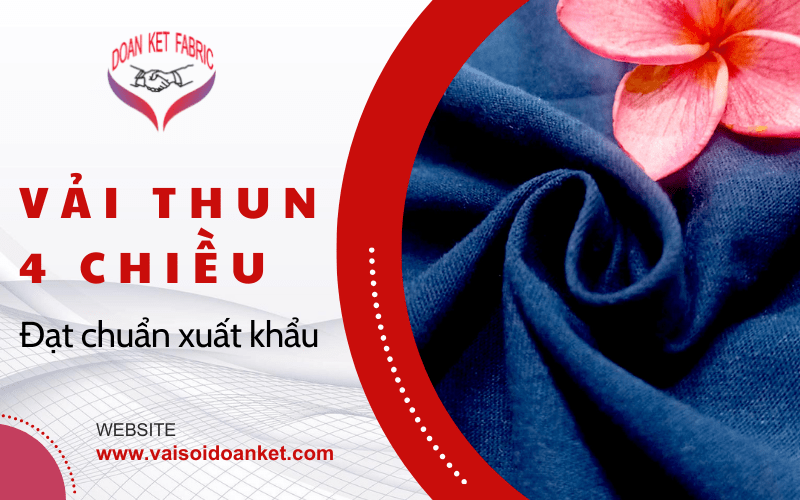 vải thun cotton 4 chiều