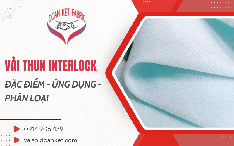 vải thun Interlock