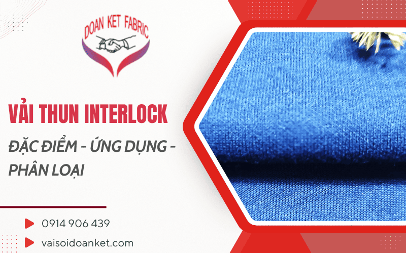 vải thun Interlock