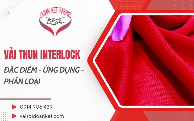 vải thun Interlock