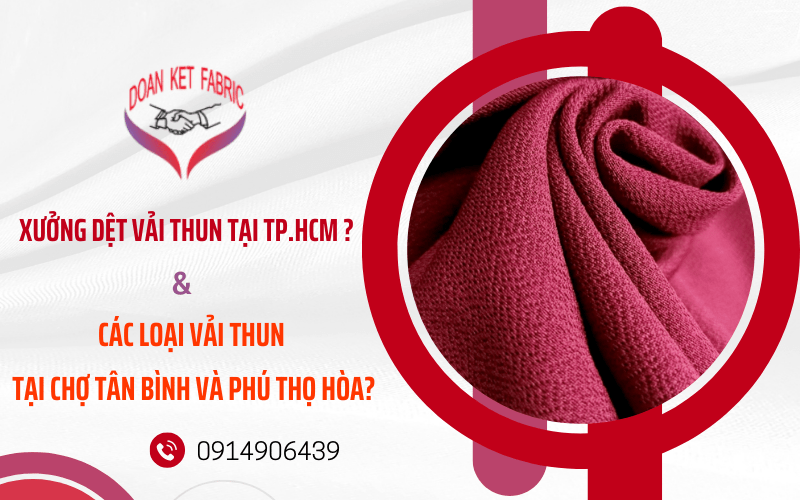 Xưởng dệt vải thun