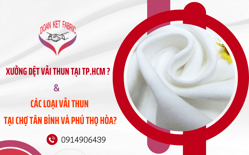 Xưởng dệt vải thun