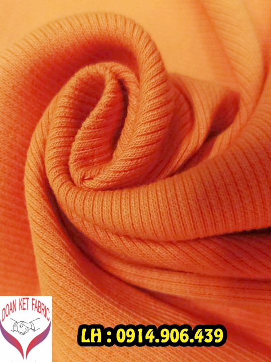  Vải Bo Rib CVC 60/40