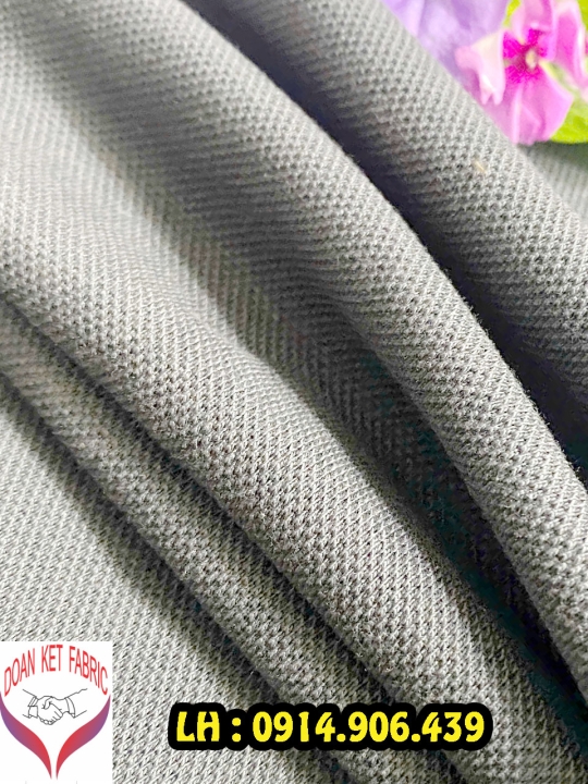 Vải Cá Sấu TC 65/35