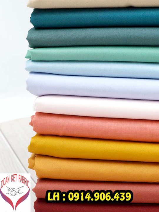 Vải Kaki Poly 100%