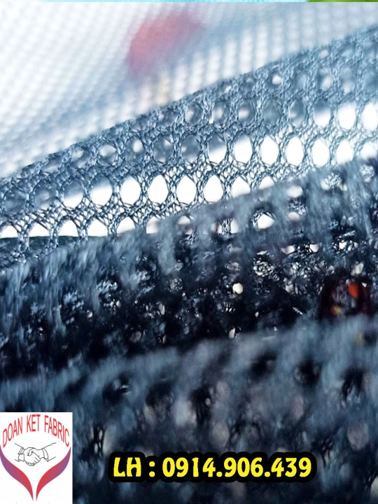 Vải Poly Mesh