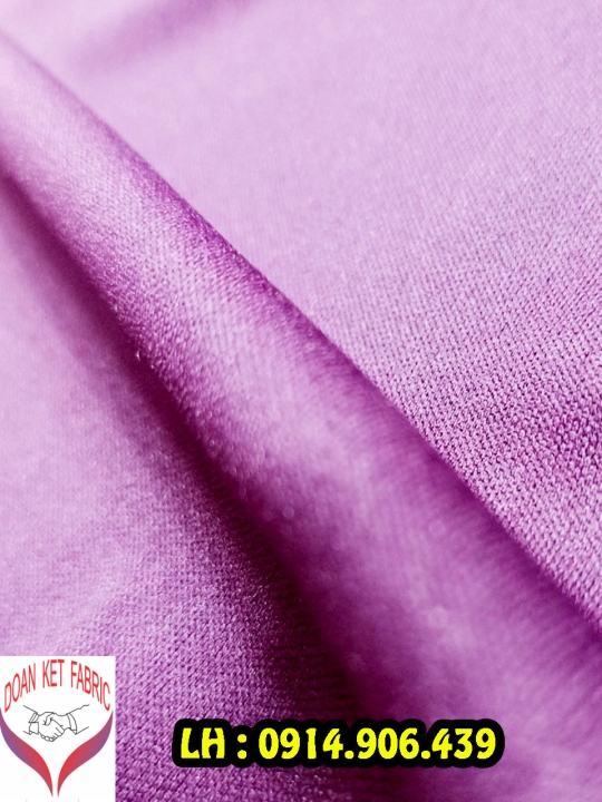 Vải Interlock Polyester 100%