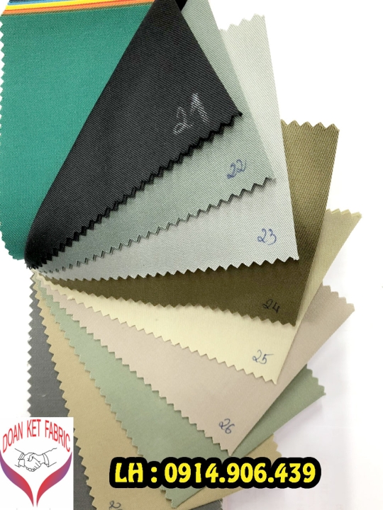 Vải Kaki Cotton 100%