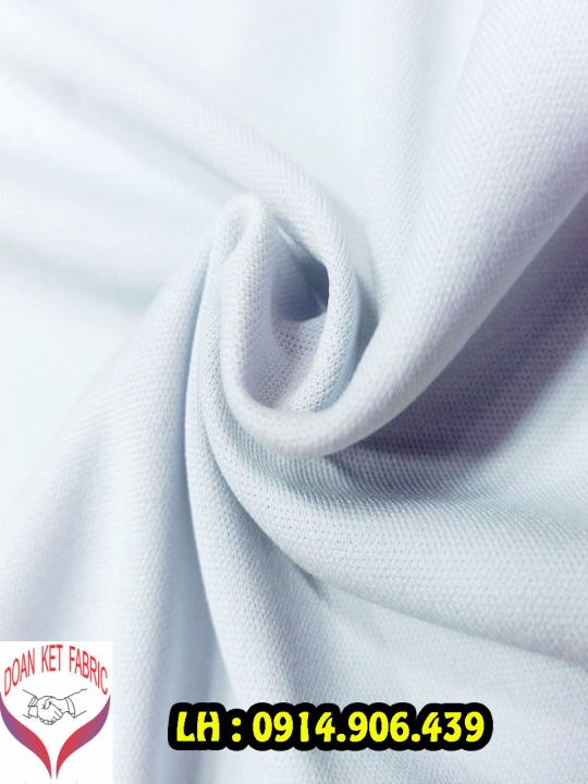 Vải Interlock Polyester 100%