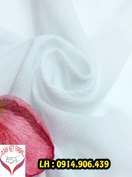 Vải Cá Sấu TC 65/35