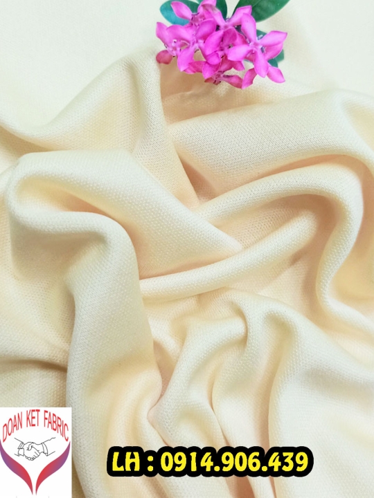 Vải Interlock Polyester 100%