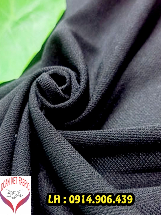 Vải Cá Sấu Poly 100%